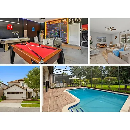 5 Bedroom 4,5 Bathroom Champions Gate 1423Rf